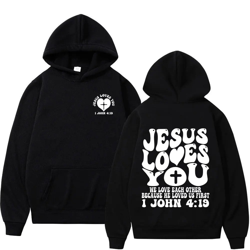 Jesus Loves You Hoodie