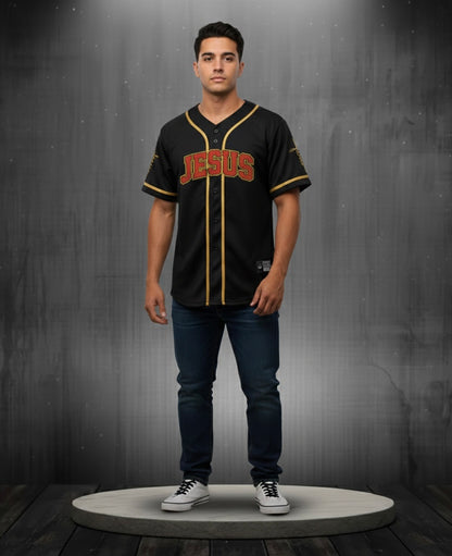 Jesus Saved My Life Baseball Jersey